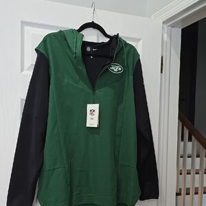 Green and Black NFL Hoodie